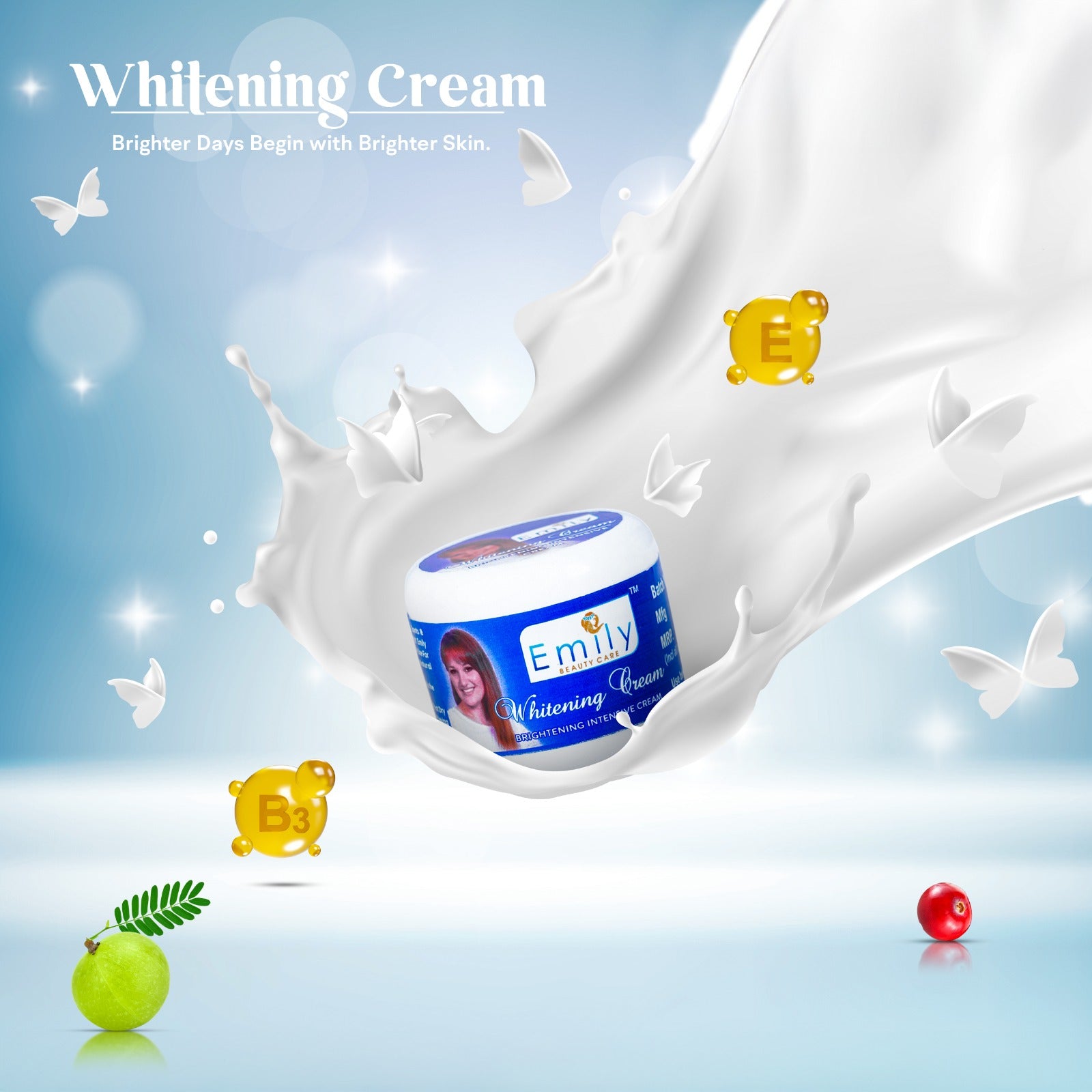 ✨ Triple Glow Power Combo | Skin Whitening Cream | Salicylic & Niacinamide Face Wash| 10% Niacinamide Serum Free